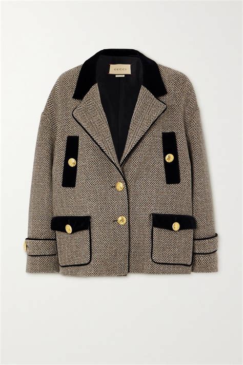 gucci caban jacket|Gucci blazers for women.